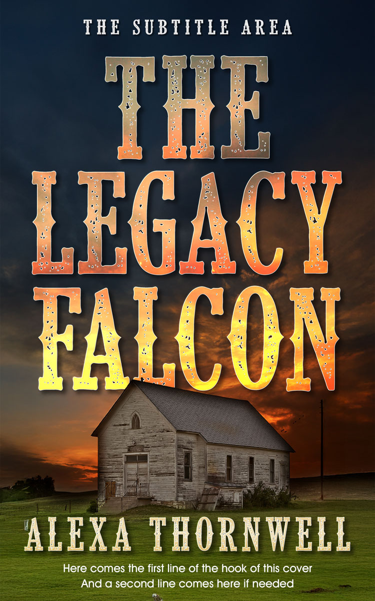 2D view of Custom & Premade Horror Book Cover - Rangitoto #36001 | BookCoverZone*