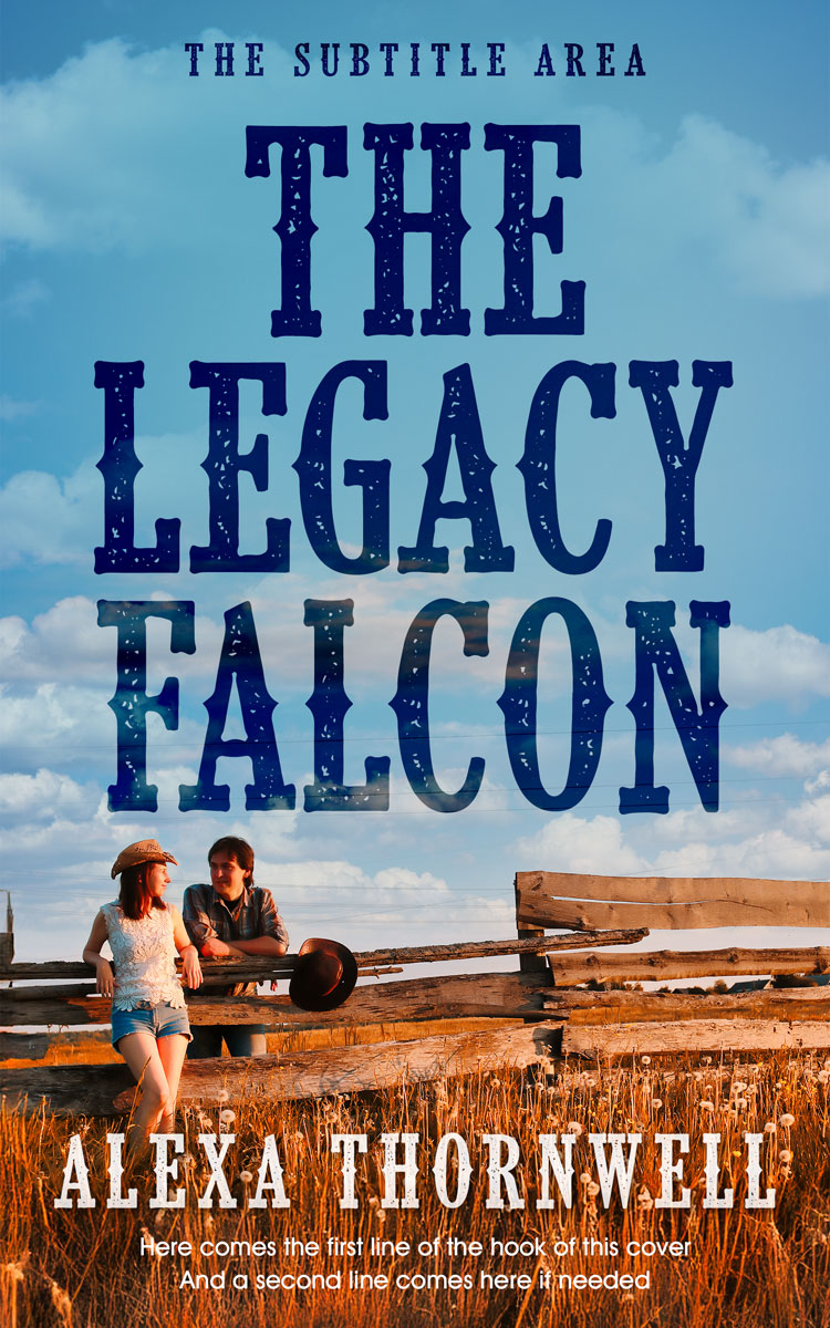 2D view of Custom & Premade Romance Book Cover - Glacier #36010 | BookCoverZone*