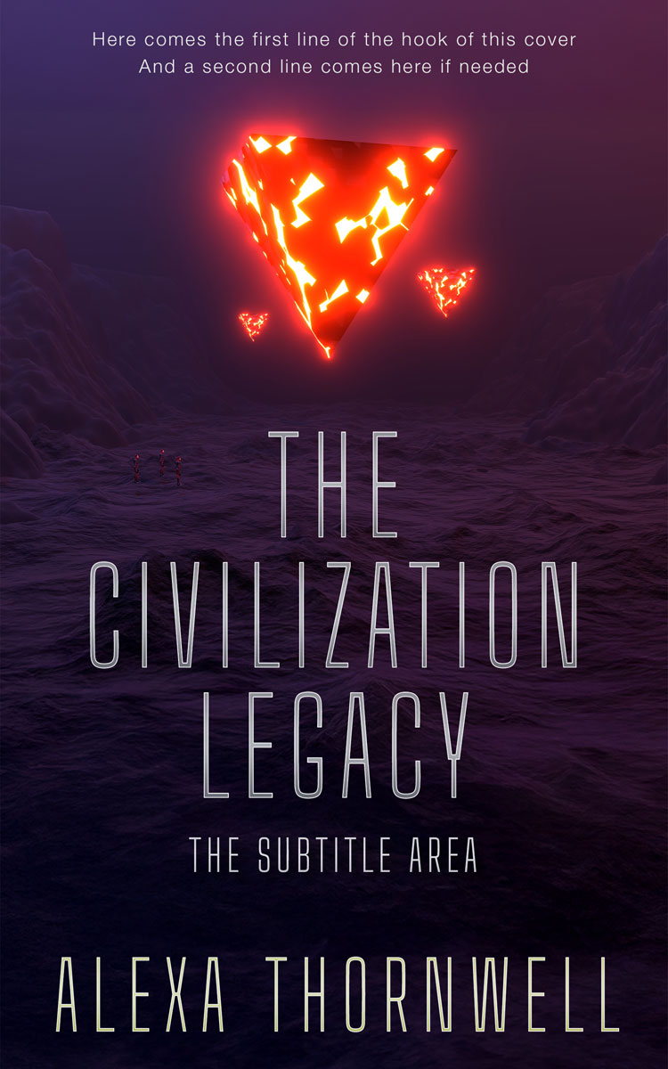 2D view of Custom & Premade Science Fiction Book Cover - Revolver #36024 | BookCoverZone*