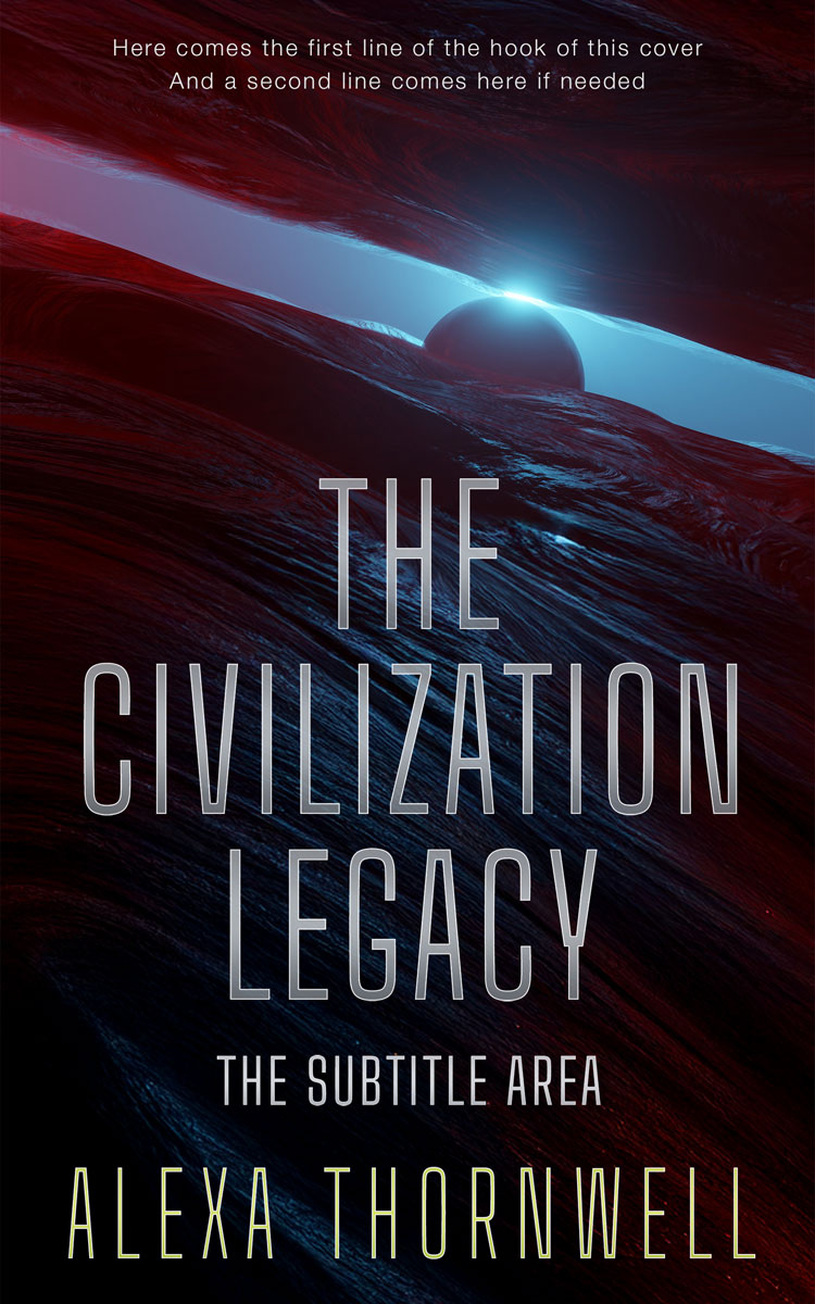 2D view of Custom & Premade Science Fiction Book Cover - Gondola #36025 | BookCoverZone*