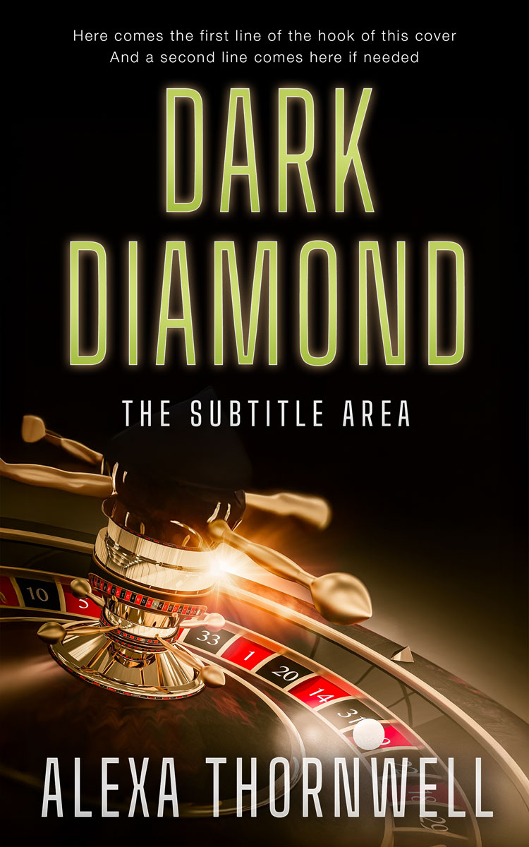 2D view of Custom & Premade Mystery & Thriller & Suspense Book Cover - Tan #36030 | BookCoverZone*