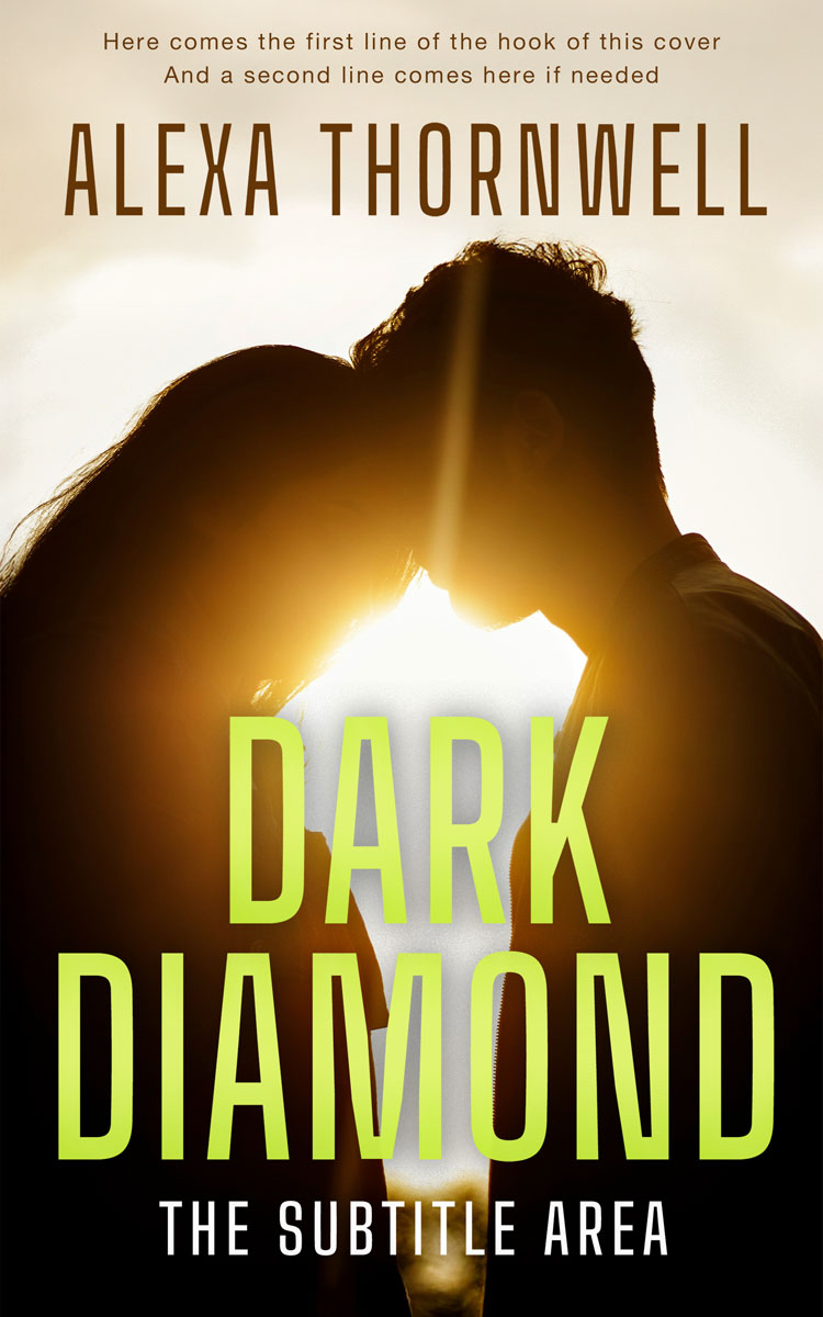 2D view of Custom & Premade Romance Book Cover - Creole #36038 | BookCoverZone*