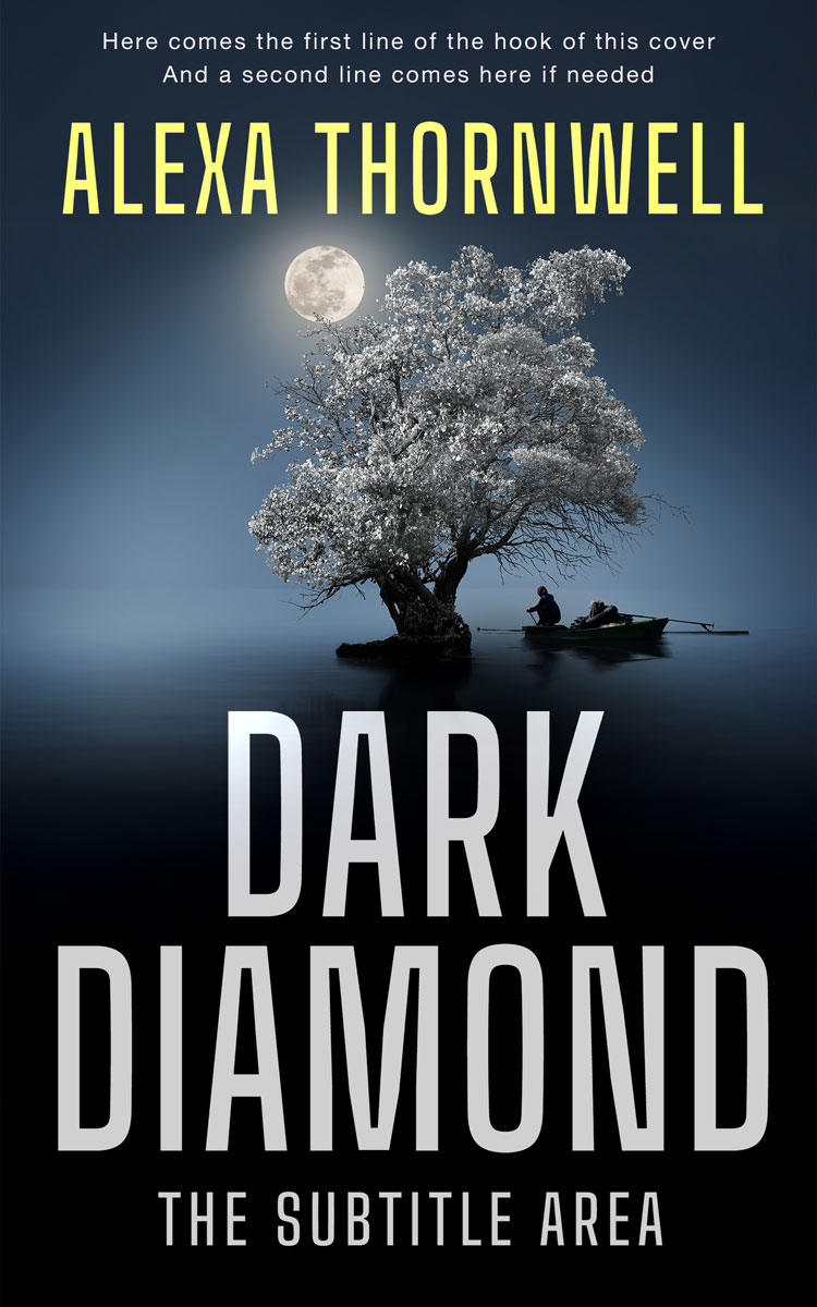 2D view of Custom & Premade Mystery & Thriller & Suspense Book Cover - Mirage #36043 | BookCoverZone*