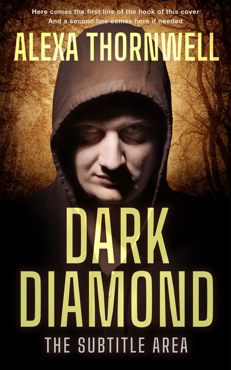 2D view of Custom & Premade Mystery & Thriller & Suspense Book Cover - Laser #36050 | BookCoverZone*