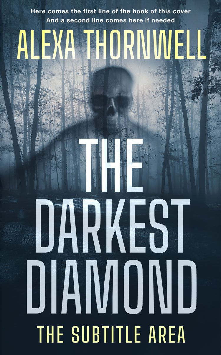 2D view of Custom & Premade Horror Book Cover - Pickled Bluewood #36054 | BookCoverZone*