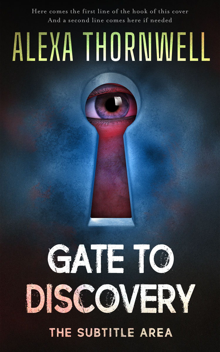 2D view of Custom & Premade Mystery & Thriller & Suspense Book Cover - Shark #36065 | BookCoverZone*