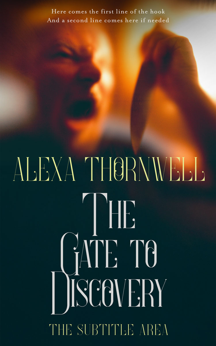 2D view of Custom & Premade Mystery & Thriller & Suspense Book Cover - Shark #36068 | BookCoverZone*