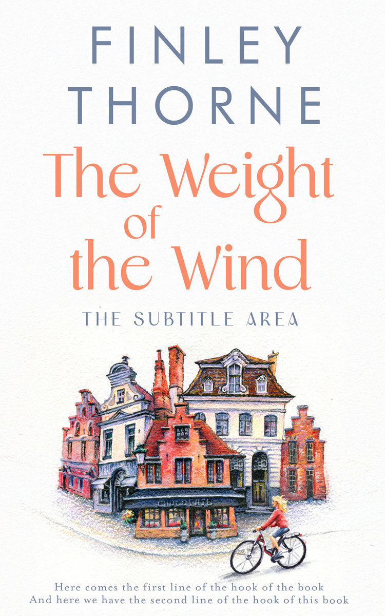 2D view of Custom & Premade Literary Fiction Book Cover - Trout #36074 | BookCoverZone*