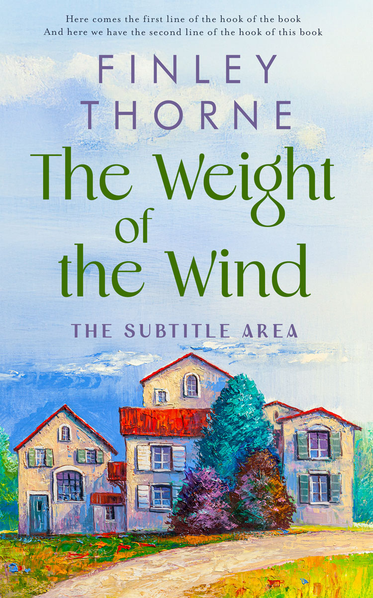 2D view of Custom & Premade Literary Fiction Book Cover - Geyser #36080 | BookCoverZone*