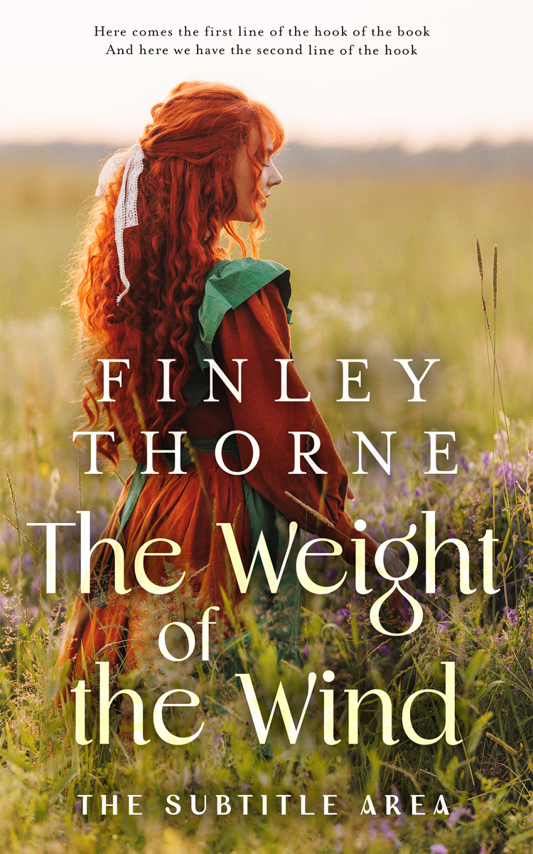 2D view of Custom & Premade Historical Book Cover - Limed Oak #36090 | BookCoverZone*