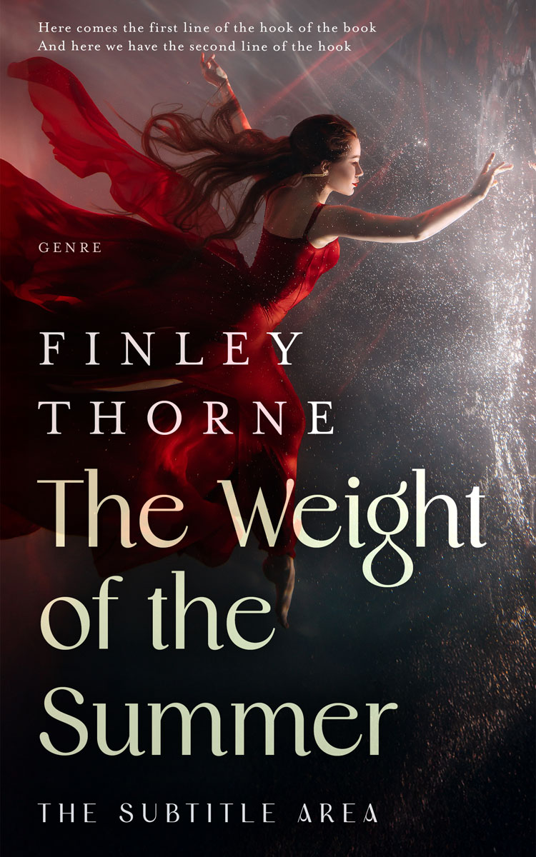 2D view of Custom & Premade Fantasy Book Cover - Cocoa Brown #36096 | BookCoverZone*