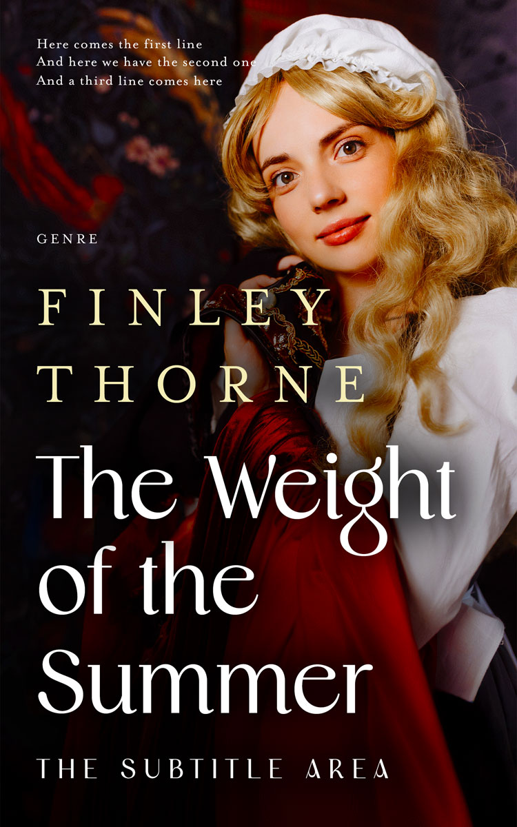 2D view of Custom & Premade Historical Book Cover - Indian Khaki #36100 | BookCoverZone*