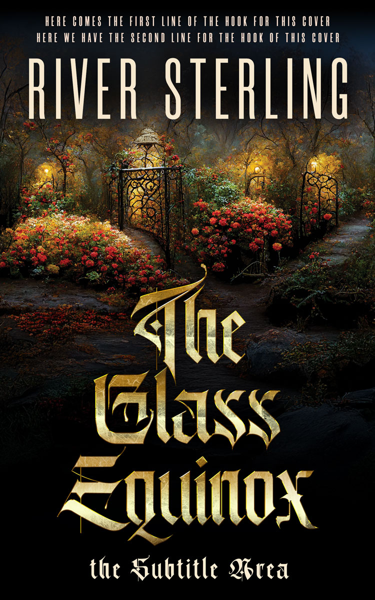 2D view of Custom & Premade Fantasy Book Cover - Tan #36109 | BookCoverZone*