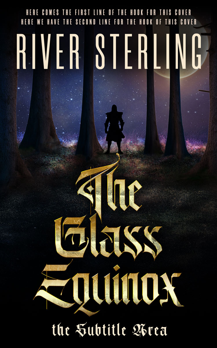 2D view of Custom & Premade Fantasy Book Cover - Woodsmoke #36111 | BookCoverZone*