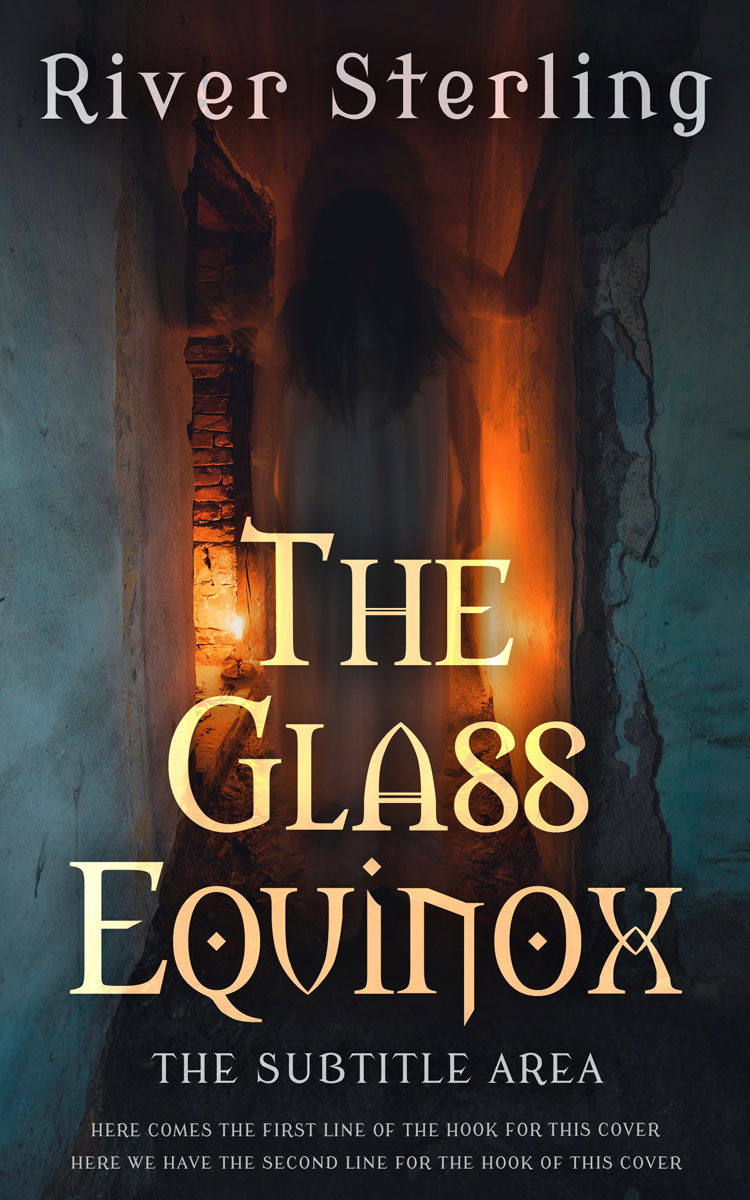 2D view of Custom & Premade Mystery & Thriller & Suspense Book Cover - Shark #36137 | BookCoverZone*