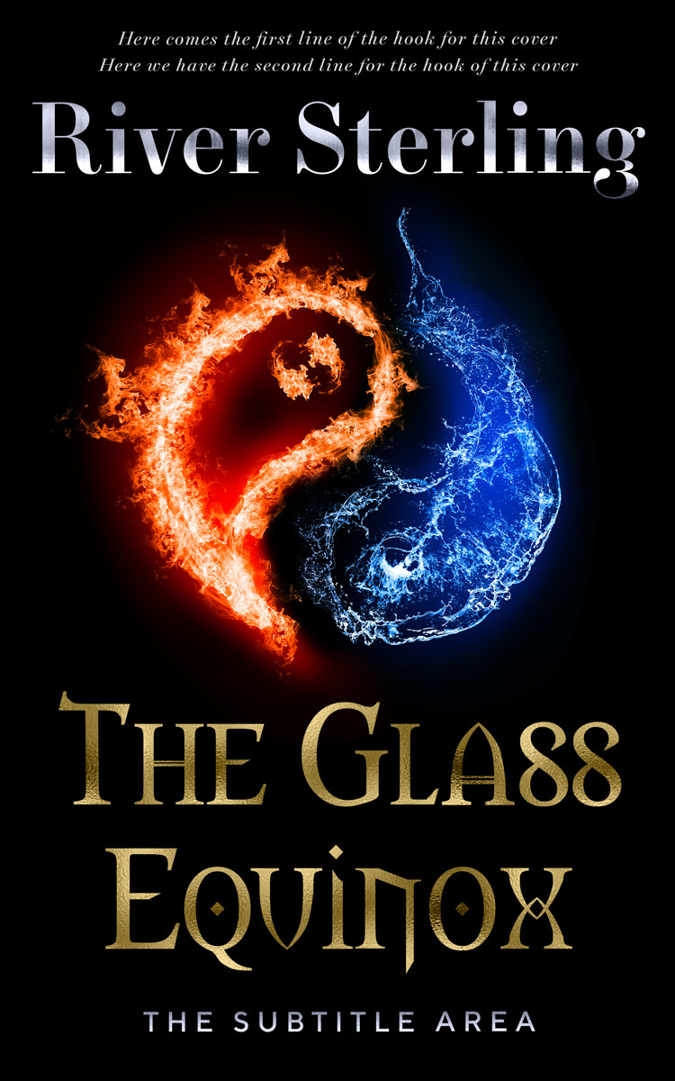 2D view of Custom & Premade Health & Mind & Body Book Cover - Antique Brass #36148 | BookCoverZone*