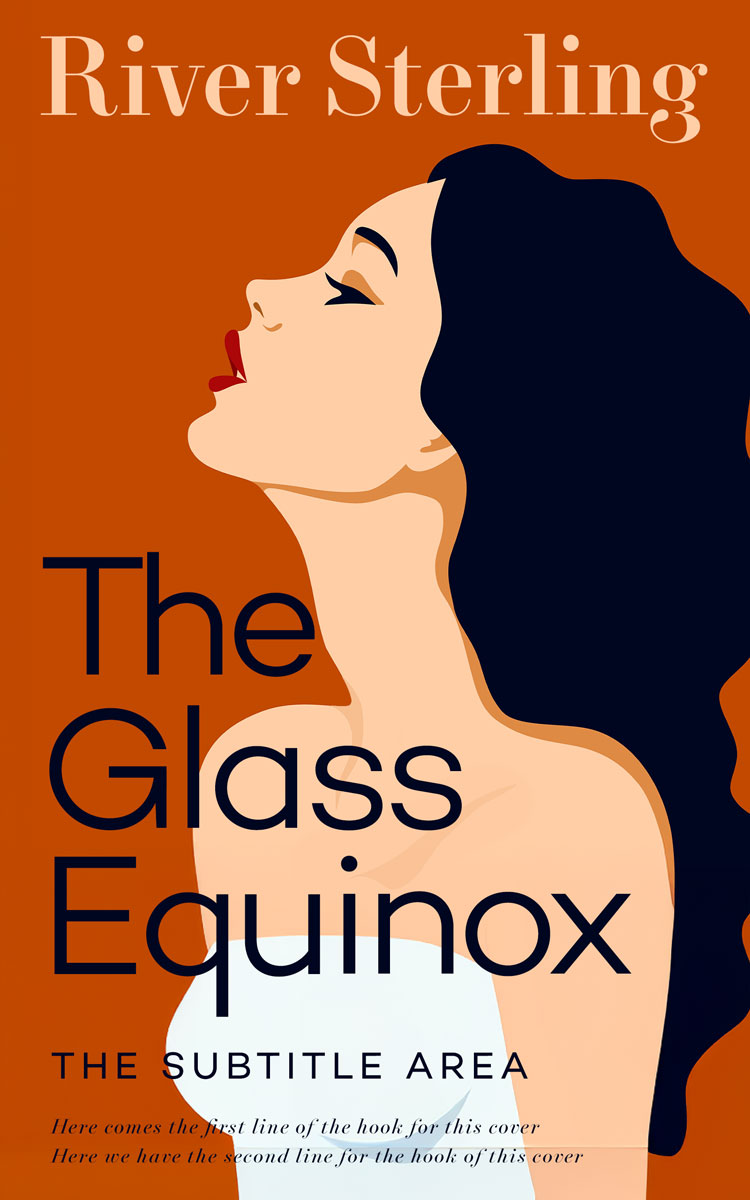 2D view of Custom & Premade Romance Book Cover - Rock Spray #36158 | BookCoverZone*