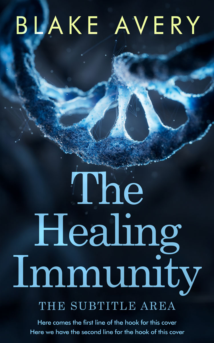 2D view of Premade Medical Book Cover - Firefly #36170 | BookCoverZone*