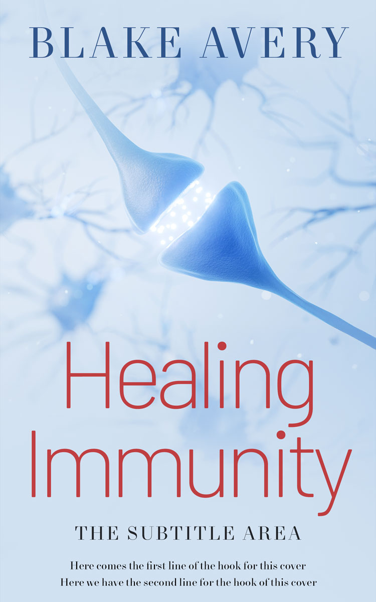 2D view of Premade Medical Book Cover - Link Water #36175 | BookCoverZone*