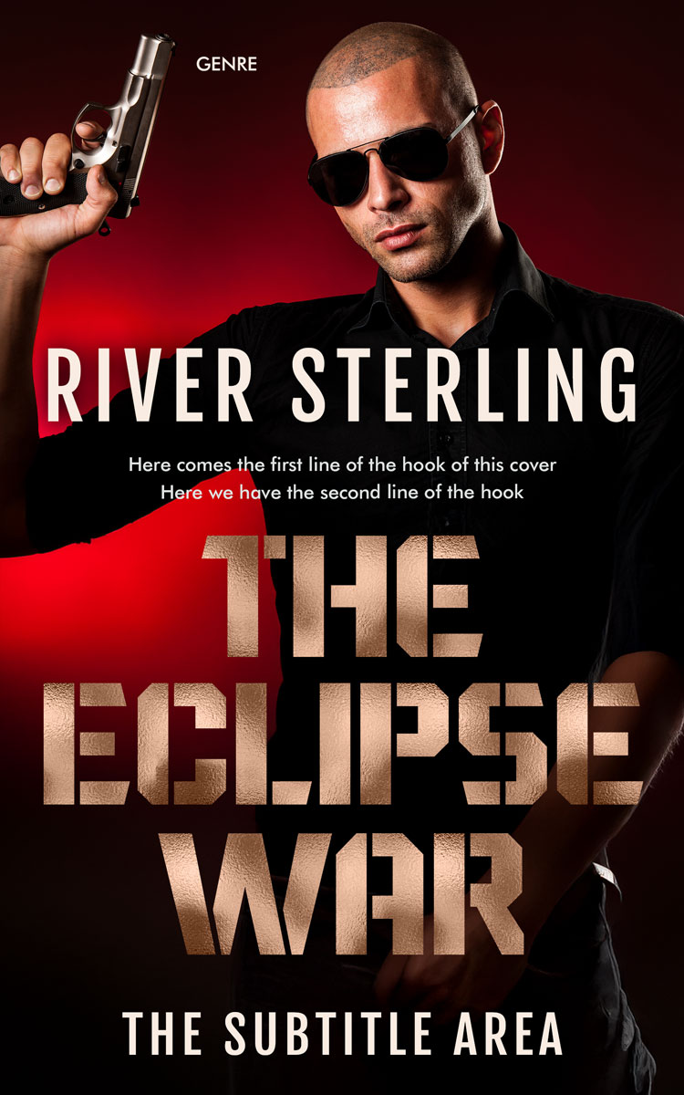 2D view of Premade Mystery & Thriller & Suspense Book Cover - Asphalt #36215 | BookCoverZone*