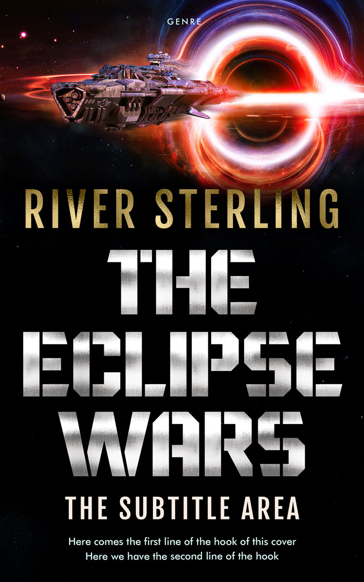 2D view of Premade  Book Cover - Gondola #36235 | BookCoverZone*