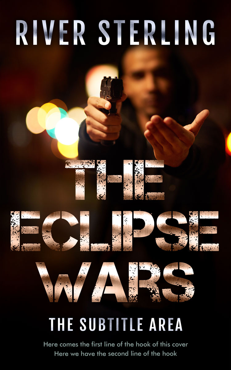 2D view of Premade Mystery & Thriller & Suspense Book Cover - Tan #36239 | BookCoverZone*