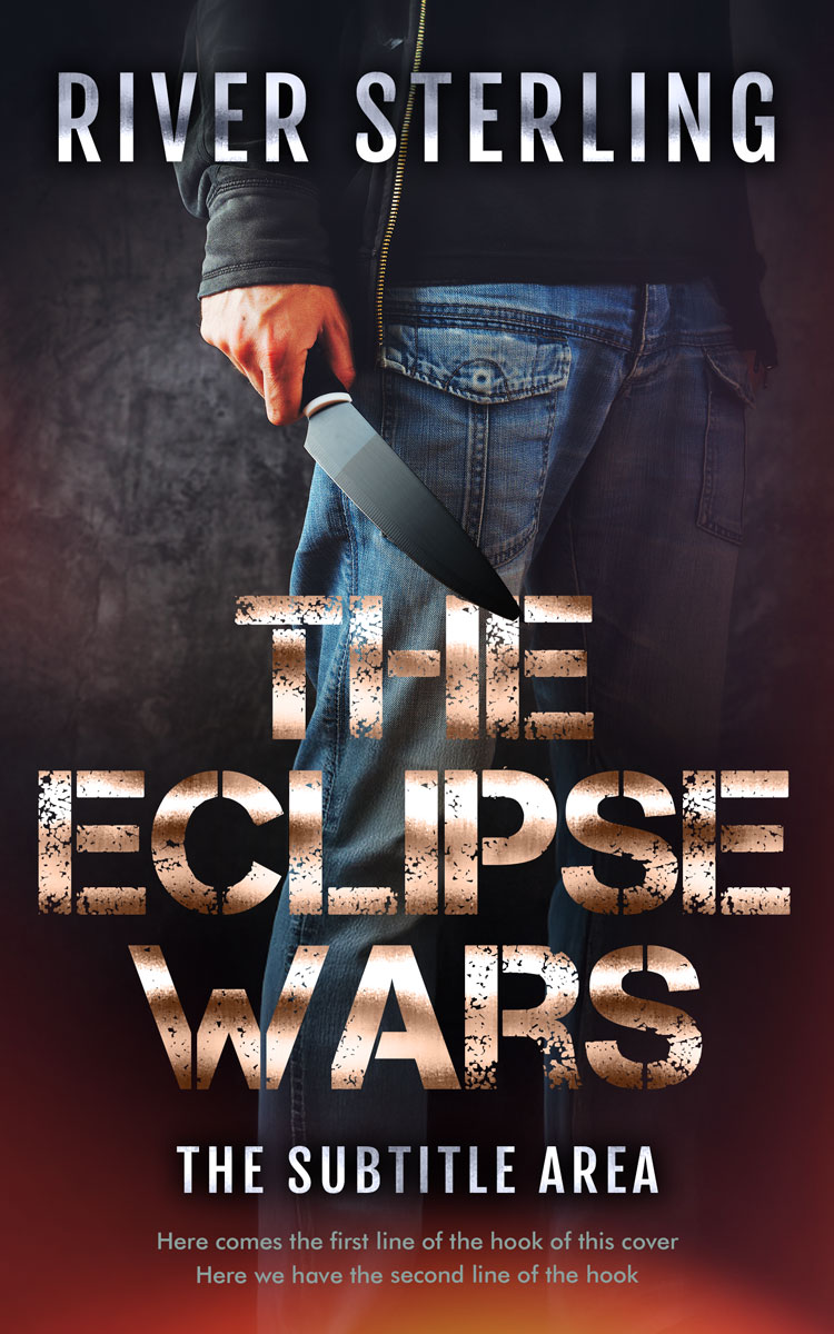 2D view of Premade Mystery & Thriller & Suspense Book Cover - Thunder #36240 | BookCoverZone*