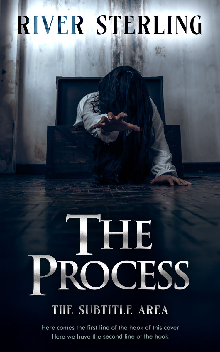 2D view of Premade Horror Book Cover - Loblolly #36244 | BookCoverZone*