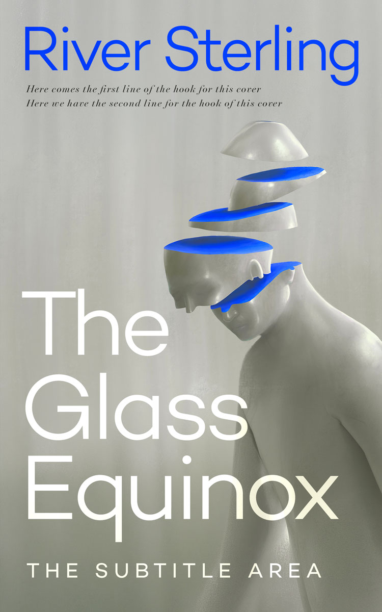 2D view of Premade Surreal Book Cover - Bud #36254 | BookCoverZone*