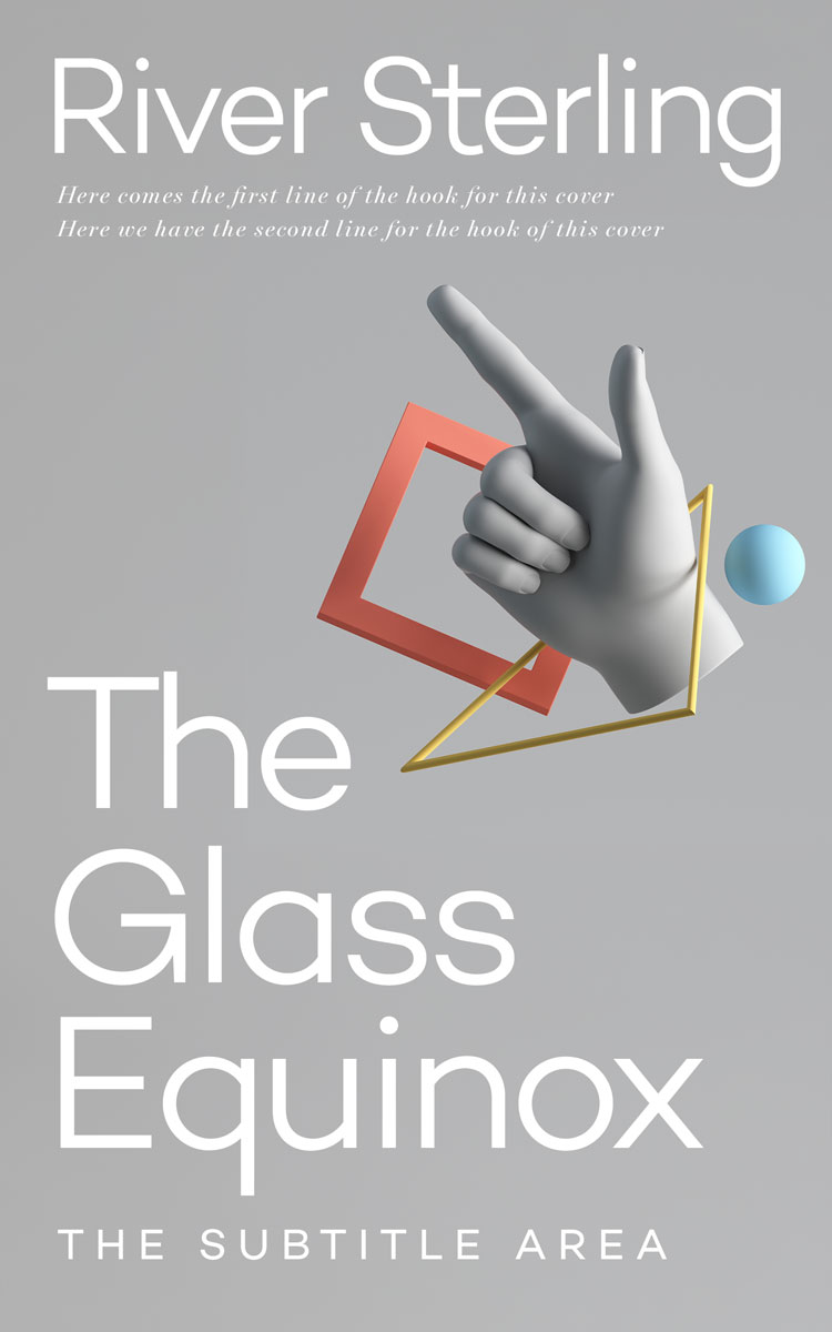 2D view of Premade Surreal Book Cover - Bombay #36255 | BookCoverZone*