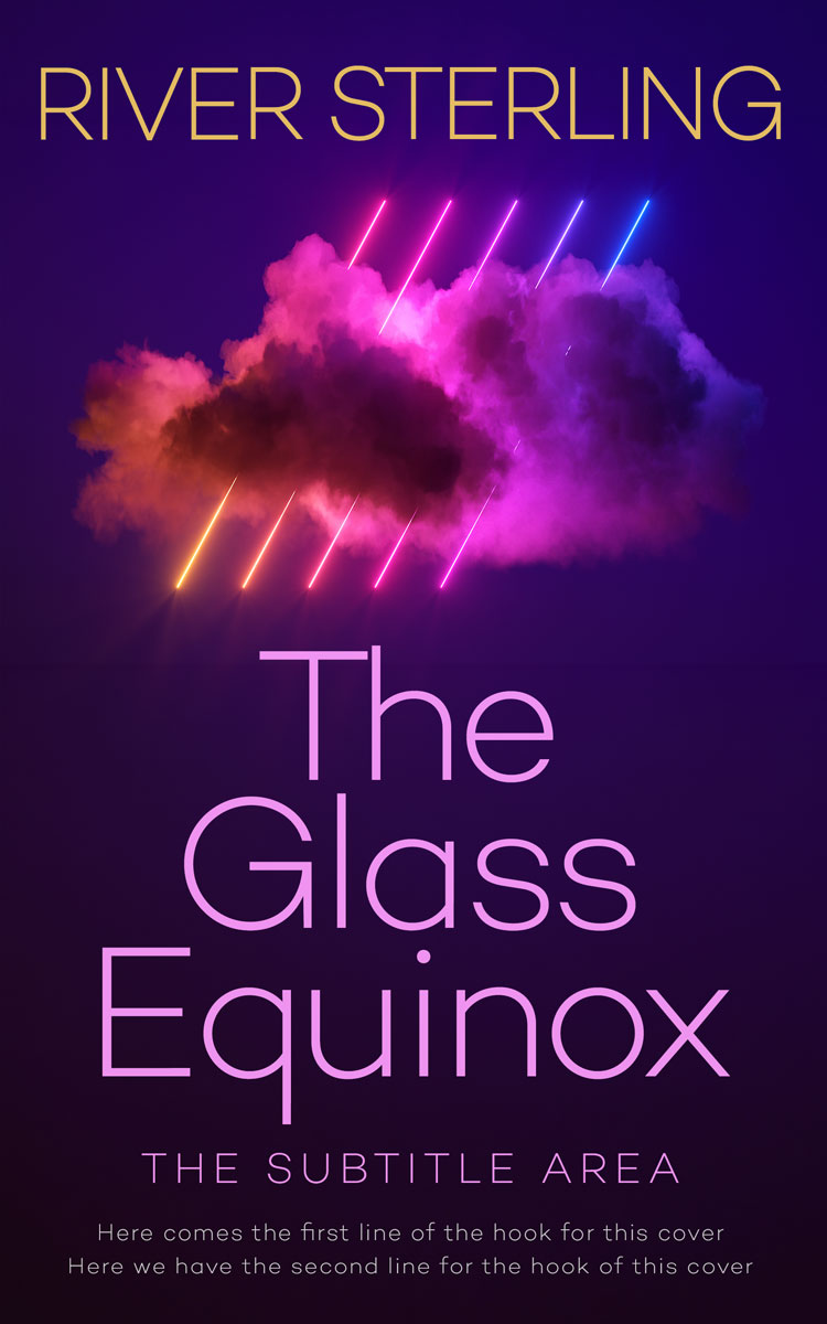 2D view of Premade Science Fiction Book Cover - Violet #36262 | BookCoverZone*