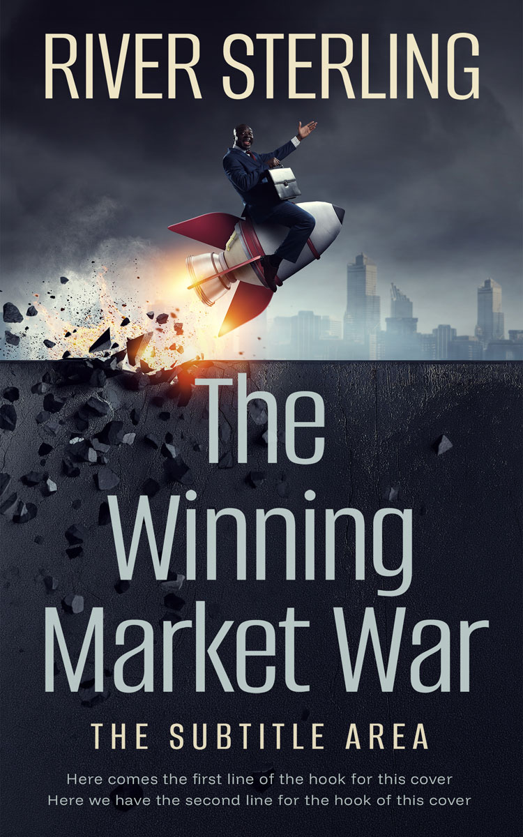 2D view of Premade Business Book Cover - Charade #36269 | BookCoverZone*