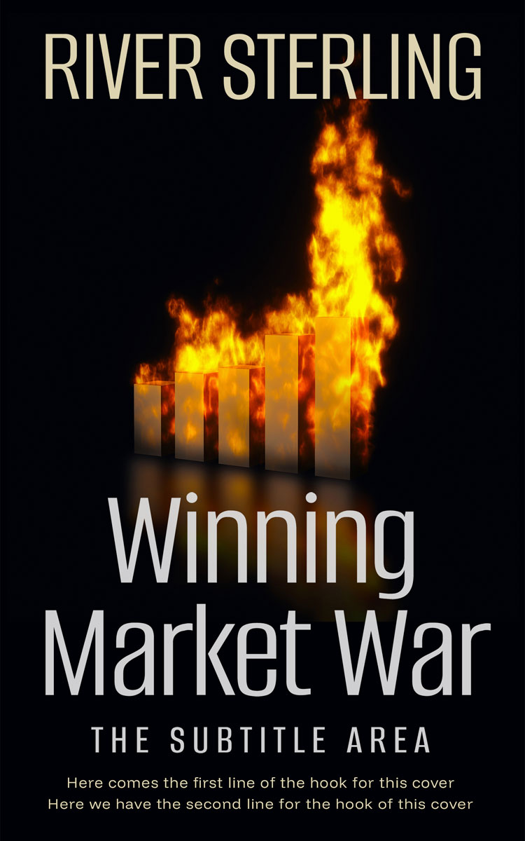 2D view of Premade Business Book Cover - Whiskey #36271 | BookCoverZone*