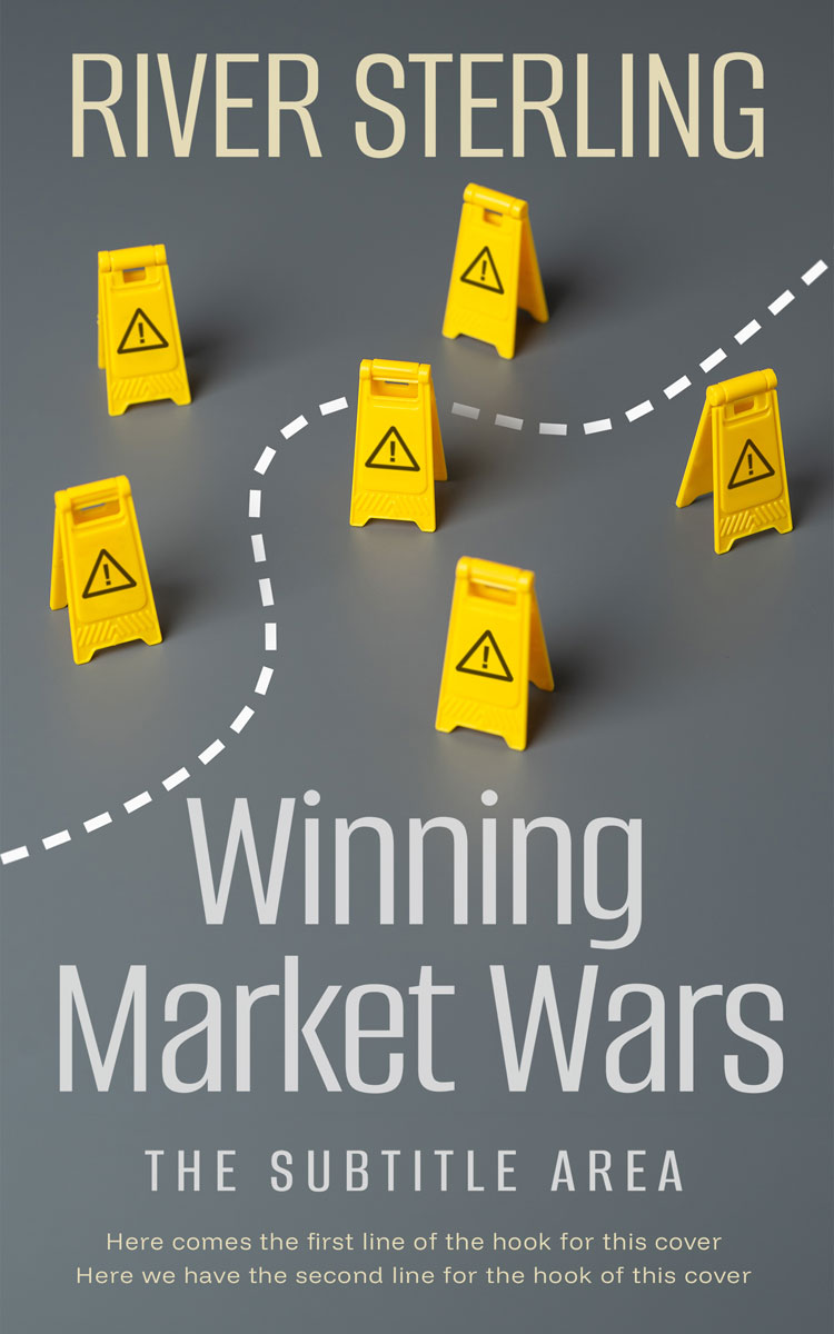 2D view of Premade Business Book Cover - Nevada #36277 | BookCoverZone*