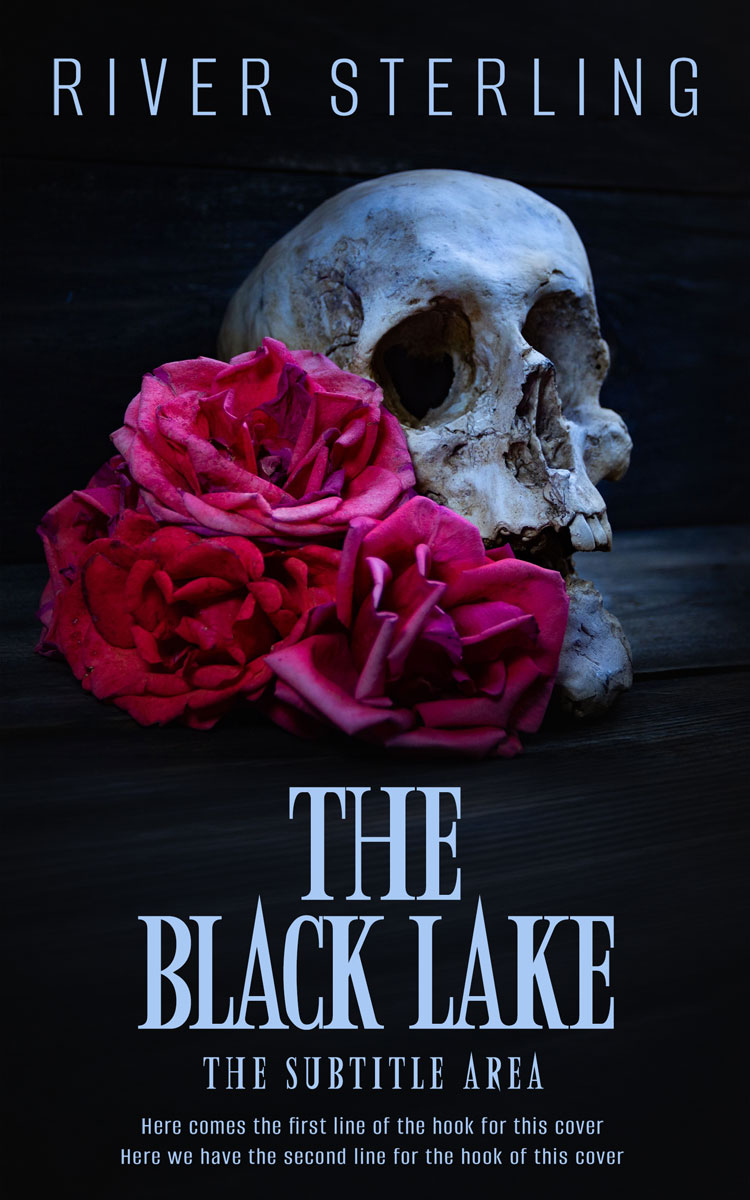 2D view of Premade Horror Book Cover - Gondola #36283 | BookCoverZone*