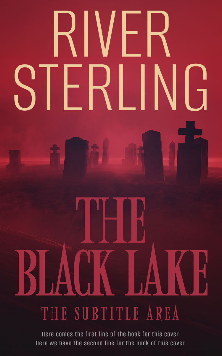 2D view of Premade Horror Book Cover - Crown Of Thorns #36285 | BookCoverZone*