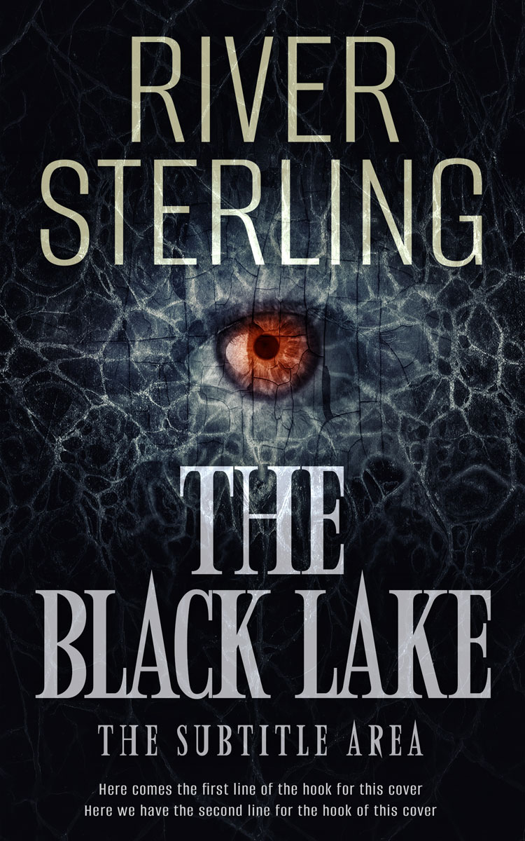 2D view of Premade Horror Book Cover - Cinder #36290 | BookCoverZone*