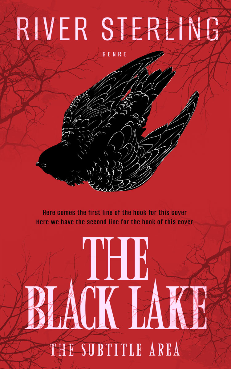 2D view of Premade Horror Book Cover - Tall Poppy #36296 | BookCoverZone*