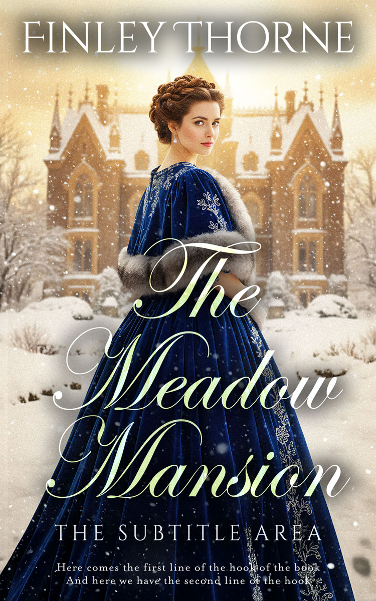 2D view of Premade  Book Cover - Vanilla #36323 | BookCoverZone*