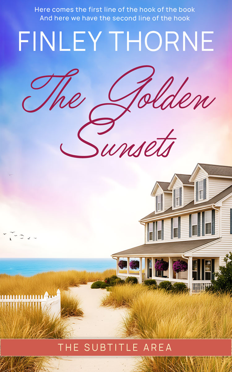 2D view of Premade Romance Book Cover - Mischka