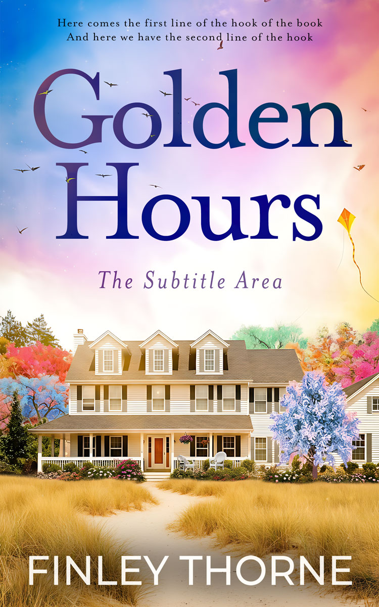 2D view of Premade Romance Book Cover - Lola