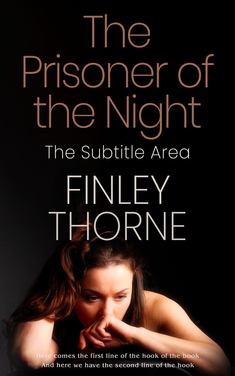 2D view of Premade Mystery & Thriller & Suspense Book Cover - Tan #36365 | BookCoverZone*