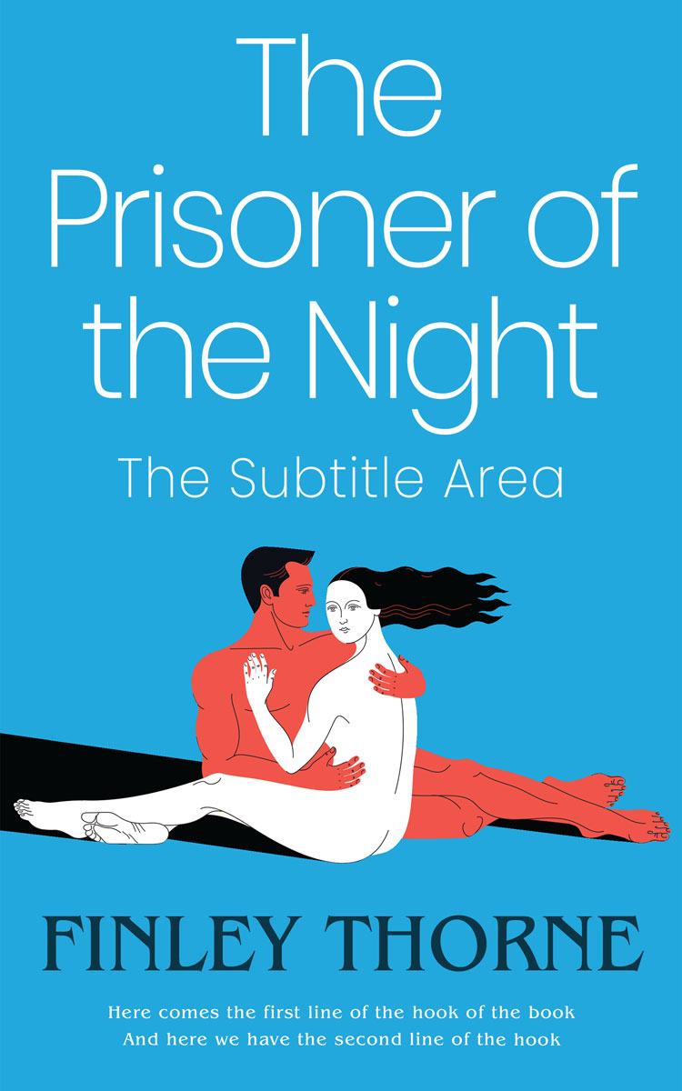 2D view of Premade Erotica Book Cover - Curious Blue #36371 | BookCoverZone*