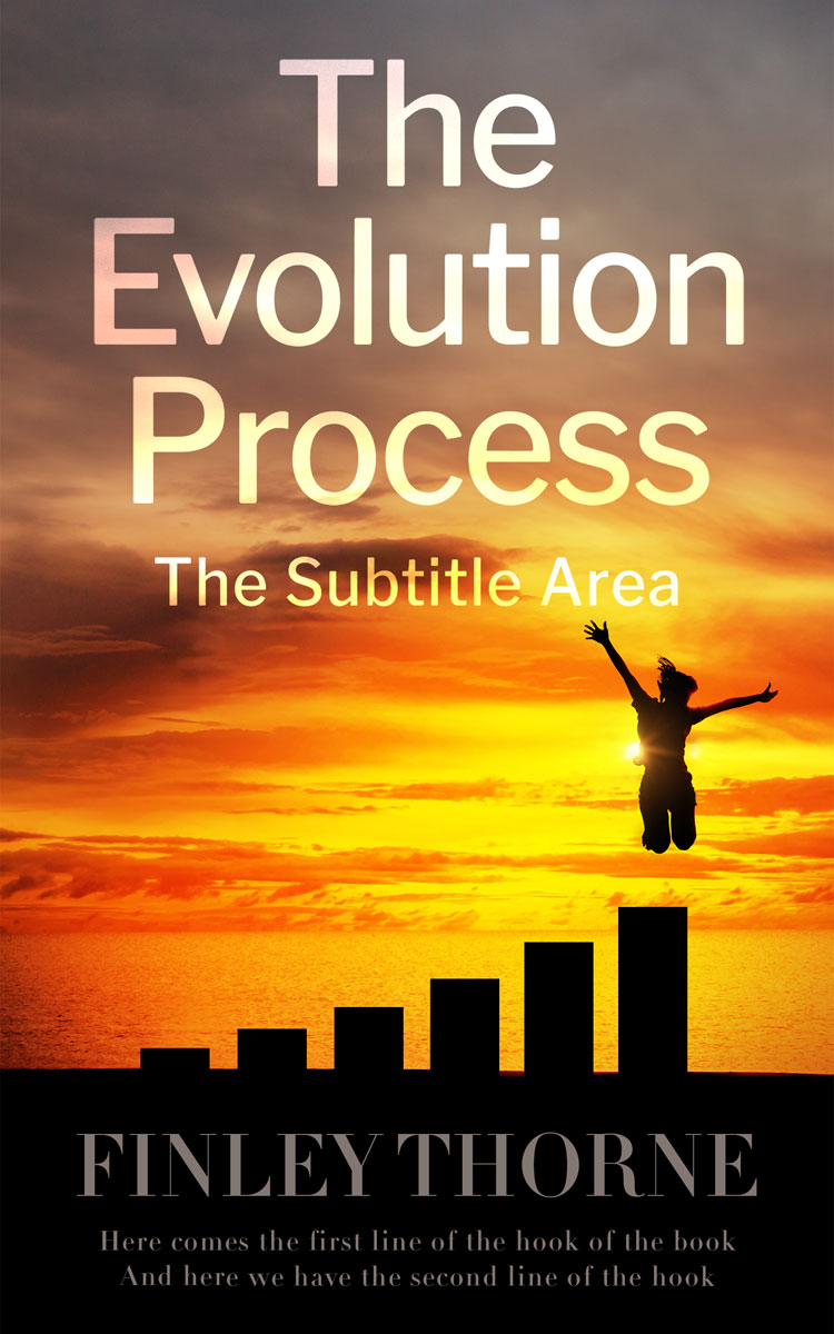 2D view of Premade Self-Improvement & Self-Help Book Cover - Roman Coffee
