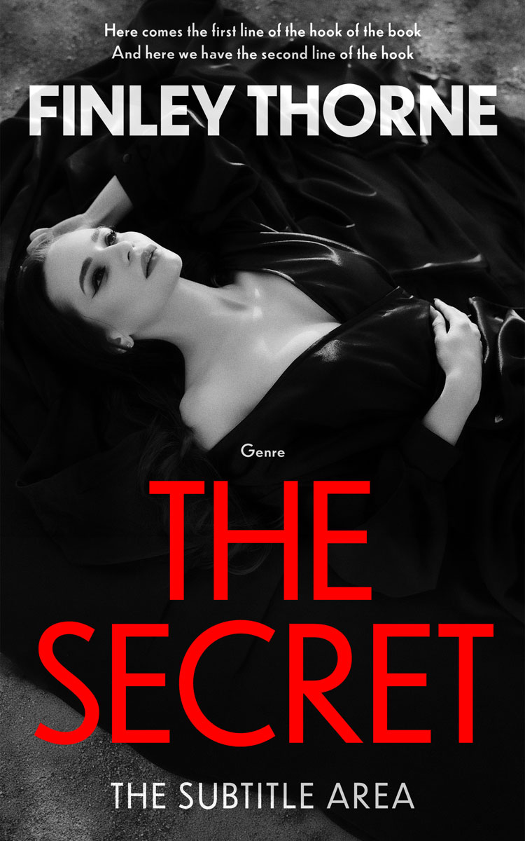 2D view of Premade Mystery & Thriller & Suspense Book Cover - New York Pink #36414 | BookCoverZone*