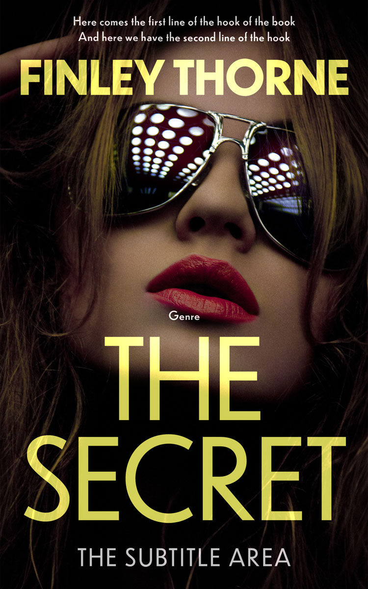 2D view of Premade Mystery & Thriller & Suspense Book Cover - Straw #36415 | BookCoverZone*