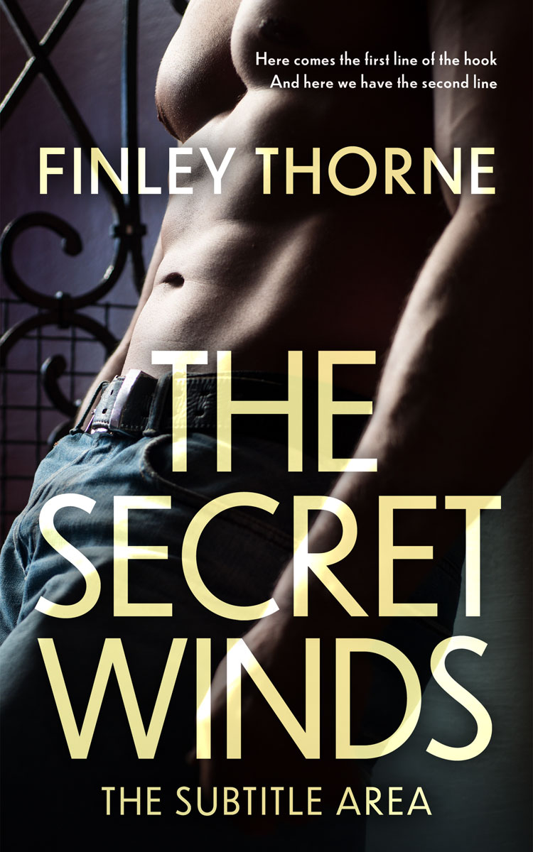 2D view of Premade Erotica Book Cover - Grain Brown #36421 | BookCoverZone*