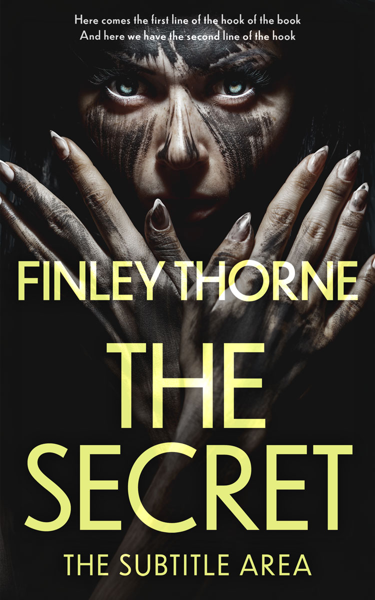 2D view of Premade Mystery & Thriller & Suspense Book Cover - Pine Glade #36430 | BookCoverZone*