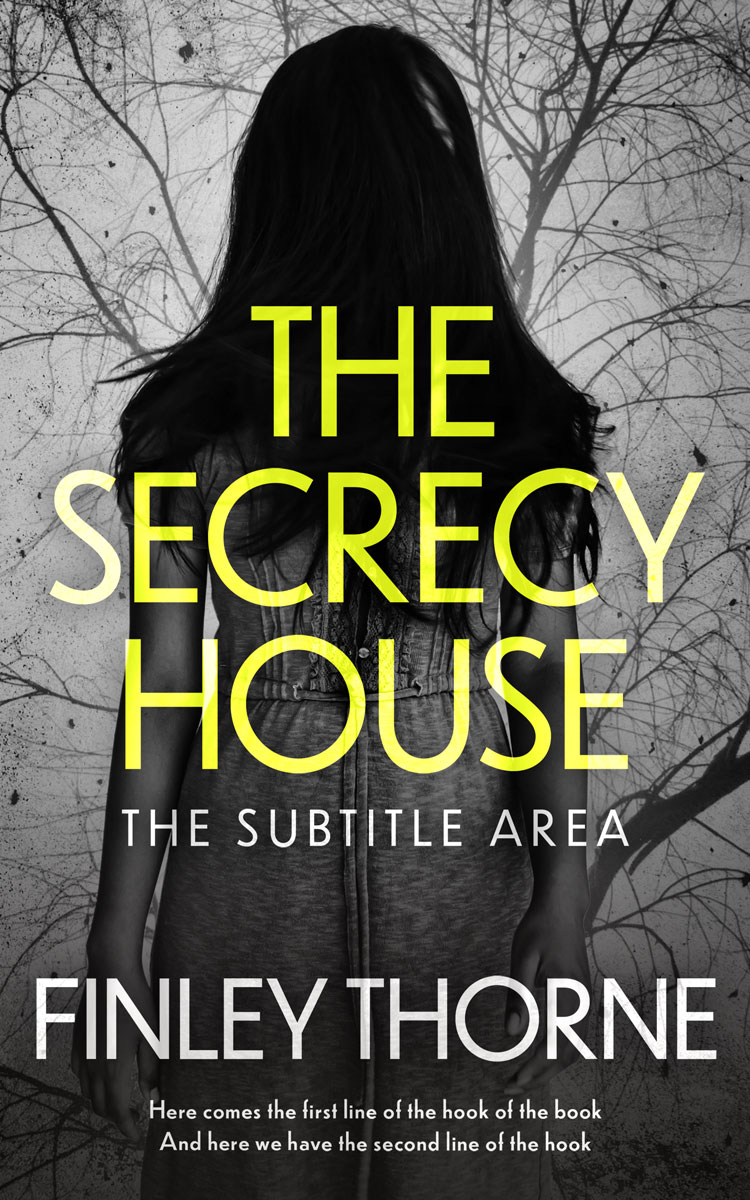 2D view of Premade Mystery & Thriller & Suspense Book Cover - Chino #36435 | BookCoverZone*