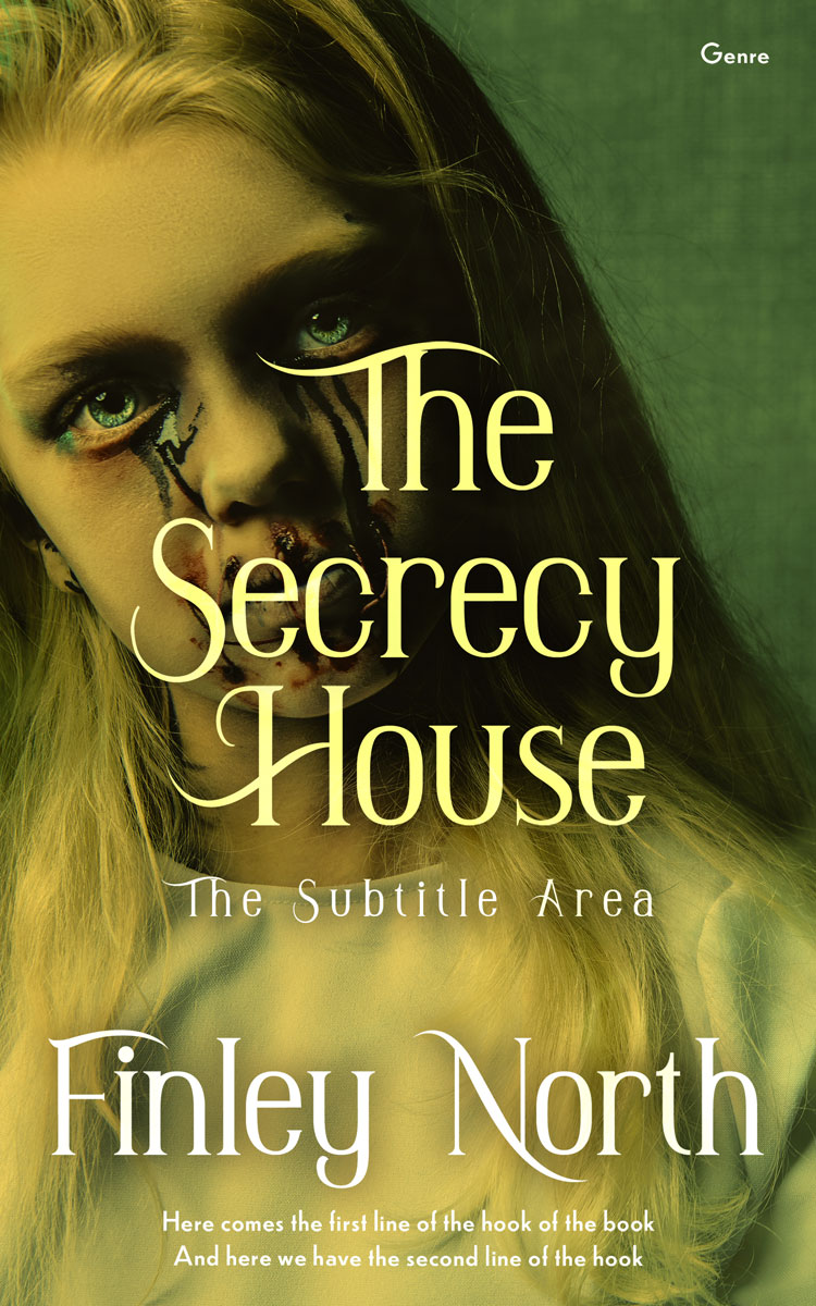 2D view of Premade Mystery & Thriller & Suspense Book Cover - Thatch Green #36437 | BookCoverZone*